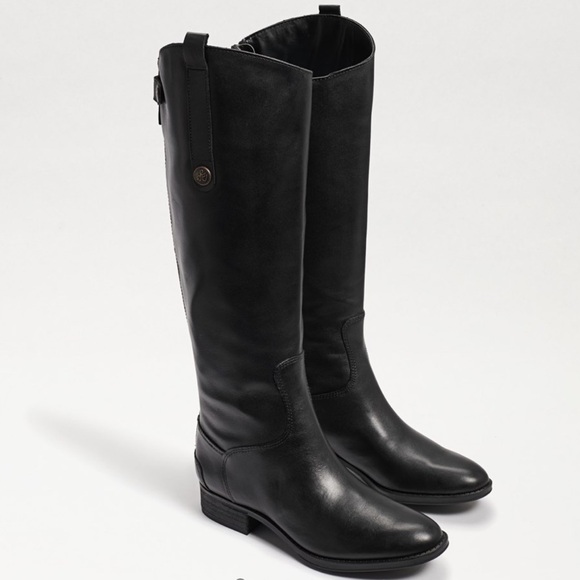 Sam Edelman penny leather riding boots - Picture 1 of 12